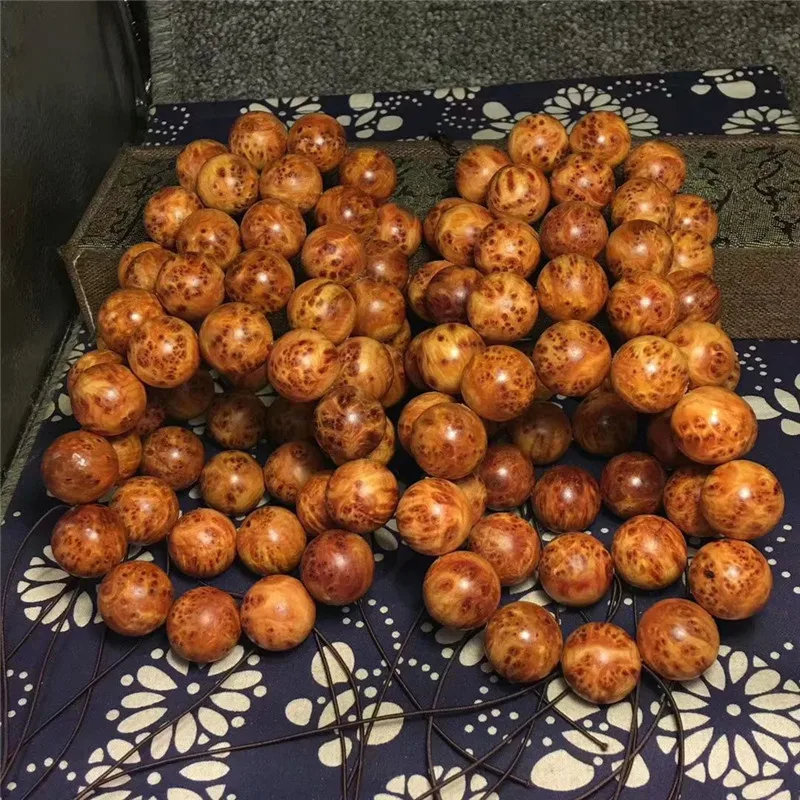 

Деревянный браслет Thuja durian scarlet 2,0, деревянные четки