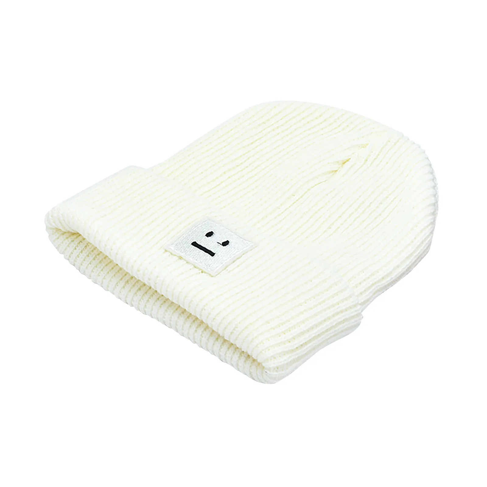 

Женские повседневные облегающие шапки модные зимние шляпы для мужчин и женщин, теплая вязаная зимняя Шапка, однотонная облегающая Шапка в с...