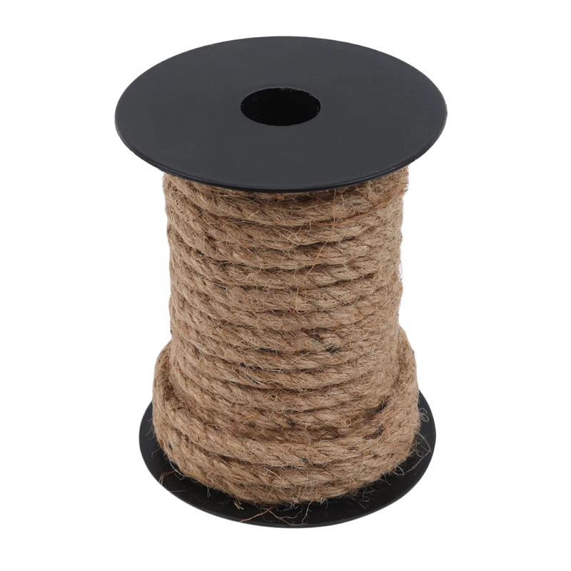 Нить DIY шнуры флористы Ремесло Декор поставки натуральный джутовый шпагат