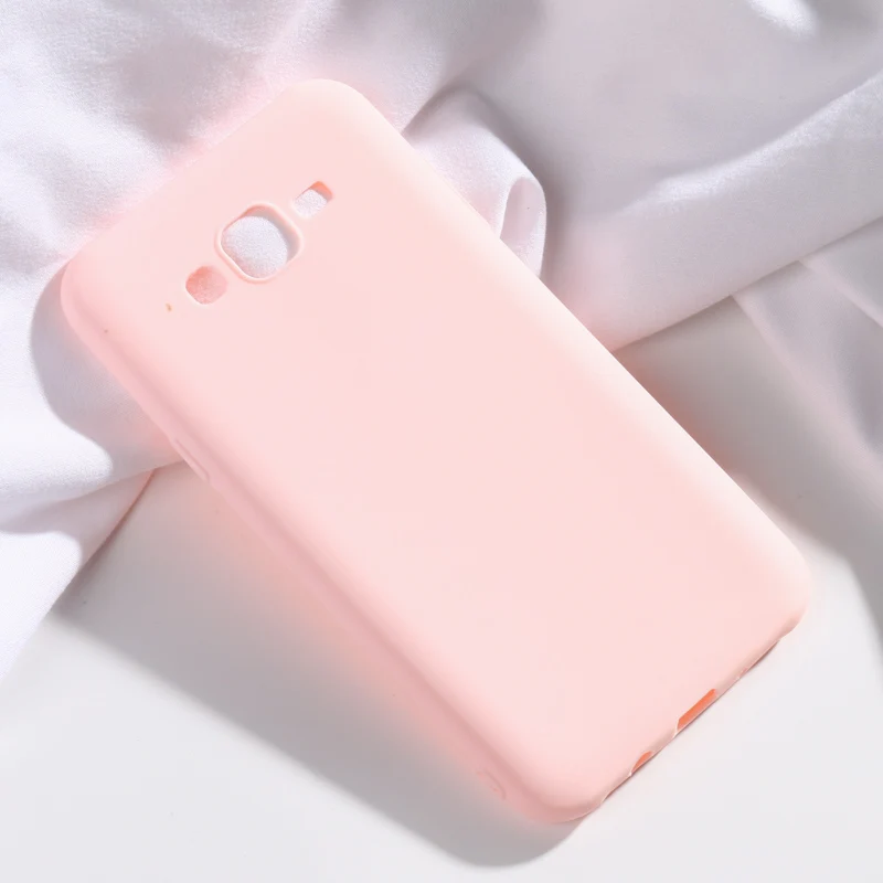Мягкий чехол-накладка из ТПУ карамельных цветов для Samsung Galaxy J7 J700 J700F J700H чехол на