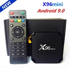 Оригинальная мини-приставка X96 для Smart TV, Android 9.0, четырехъядерный Amlogic S905W, 2 Гб, 16 Гб, 2.4G, Wi-Fi, медиаплеер X96, мини ТВ-приставка, 1 Гб, 16 Гб