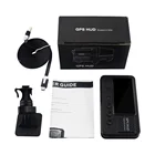 Цифровой проектор скорости C60, универсальный автомобильный GPS-датчик скорости Предупреждение ением о превышении скорости, функция автоматической регулировки яркости