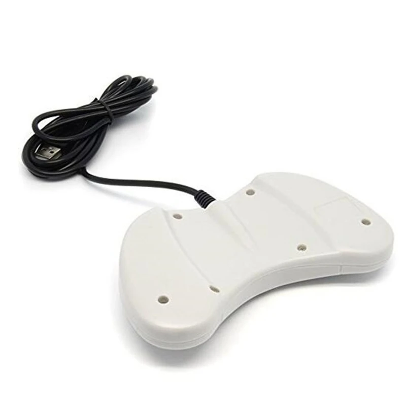 Gamepad Usb Classic Style Wire Handle For All 16-Bit Md Games From Sega White Plastic | Электроника