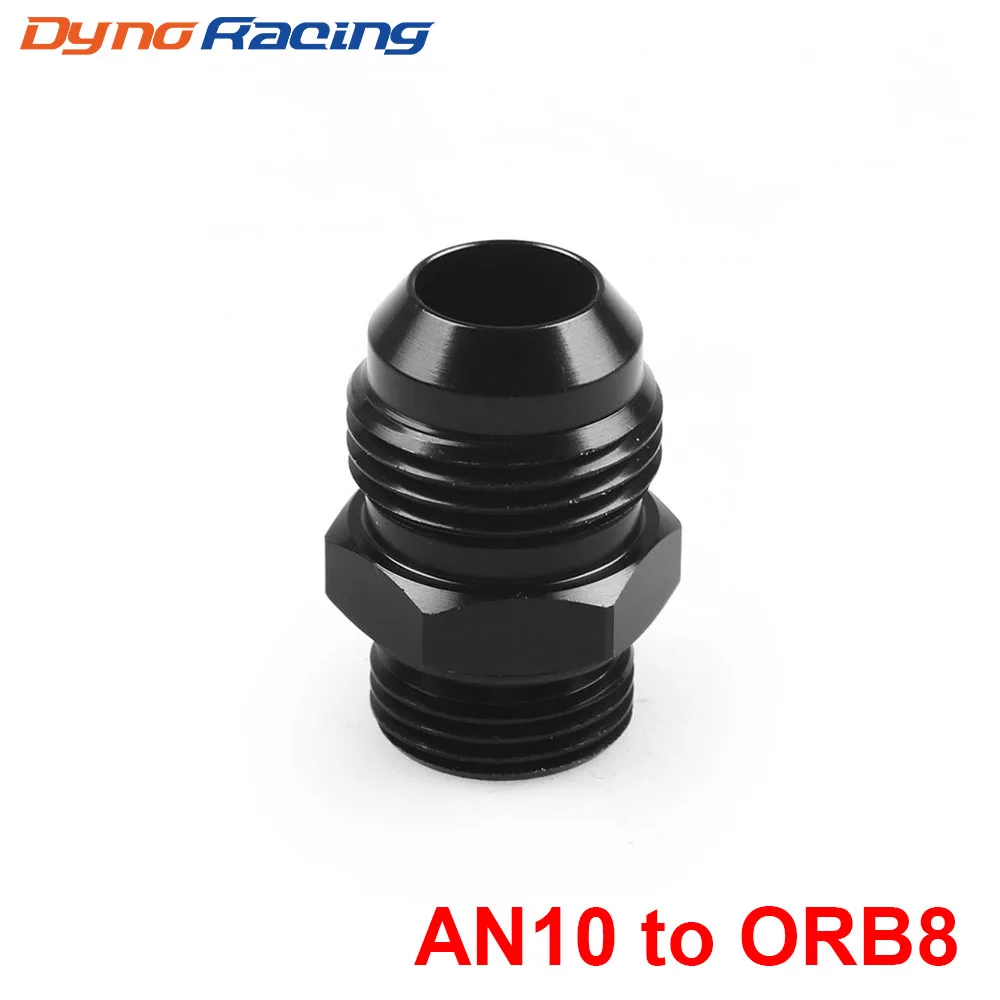 ORB-8 O-ring Boss AN8 8AN to AN10 10AN Male Adapter Fitting Black BX101906 | Автомобили и мотоциклы