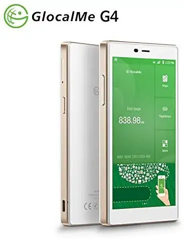 Мобильная точка доступа GlocalMe G4 4G LTE высокоскоростная Wi Fi по всему миру без sim карты