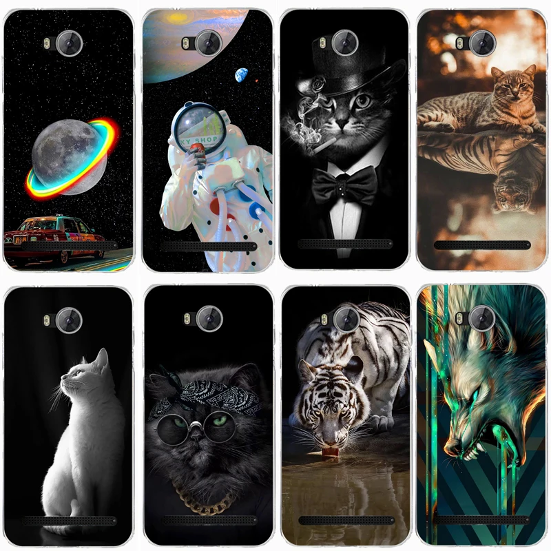 Чехол с рисунком для Huawei Y3II LUA-L21 LUA-U22 LUA-U02 мягкий чехол из ТПУ задняя крышка