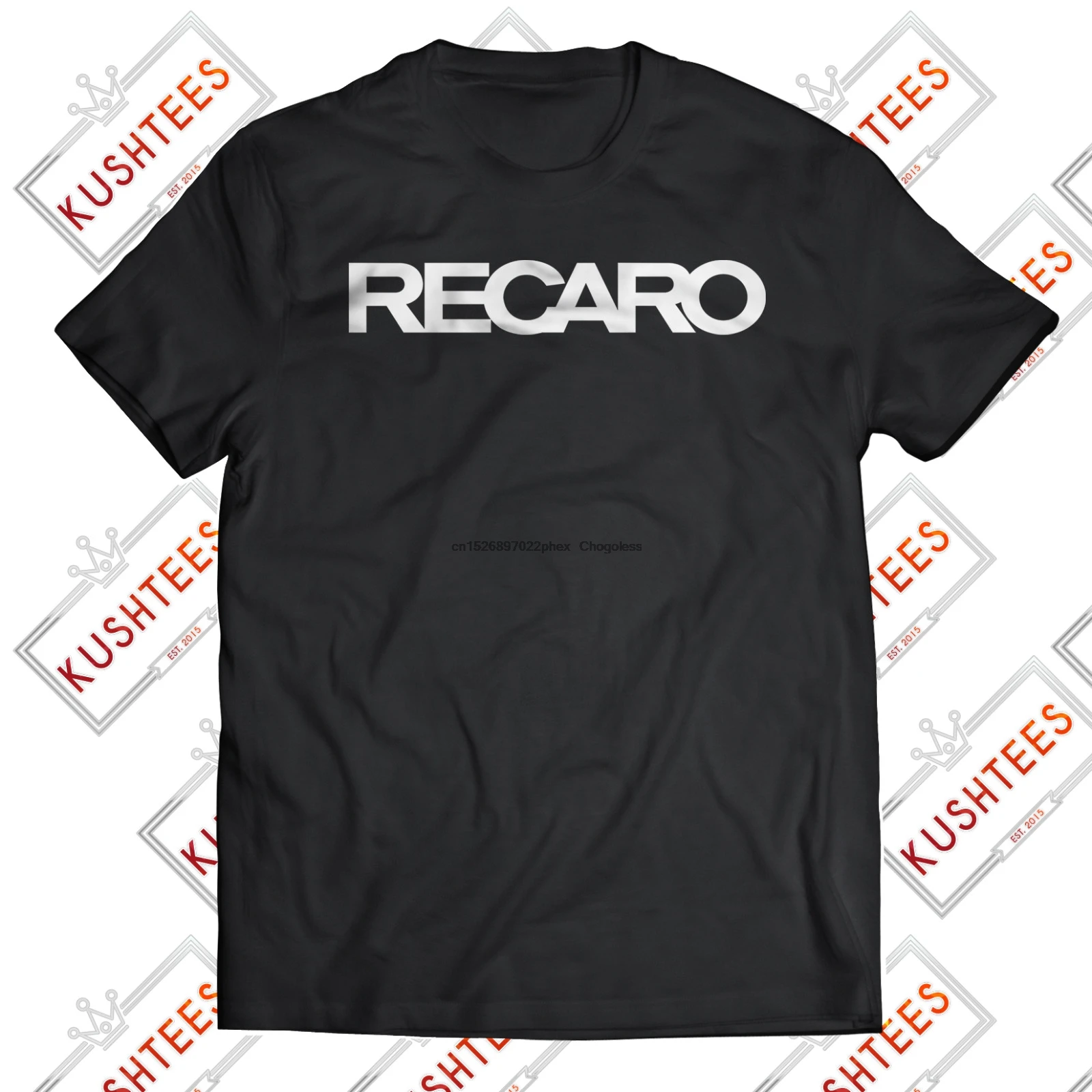 Футболка RECARO гоночные сиденья тюнинг производительность ралли JDM | Мужская