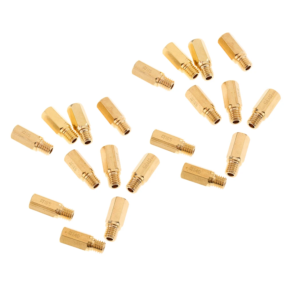 20x форсунок для PWK KOSO KEIHIN OKO Carb основная часть струй 100 105 108 110 115 120 125 130 135 140 |