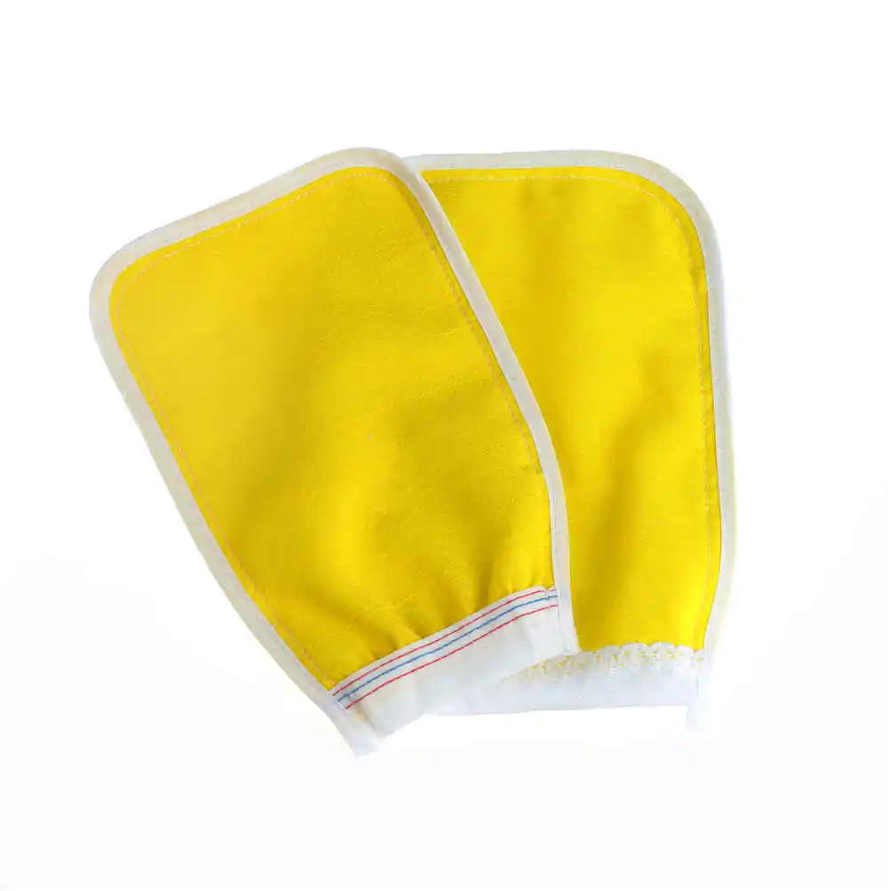 Массажный скруббер для душа отшелушивающее полотенце губчатое банные перчатки