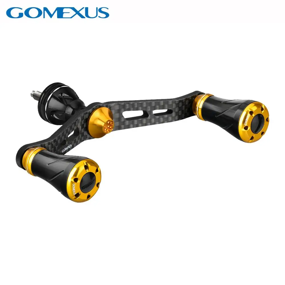 Gomexus углеродная Двойная Ручка 82 мм 98 для спиннинга Shimano speed 1000 3000