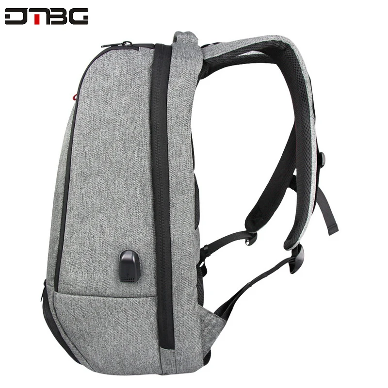 DTBG Многофункциональный USB зарядный мужской 15 дюймовый рюкзак для ноутбука модный