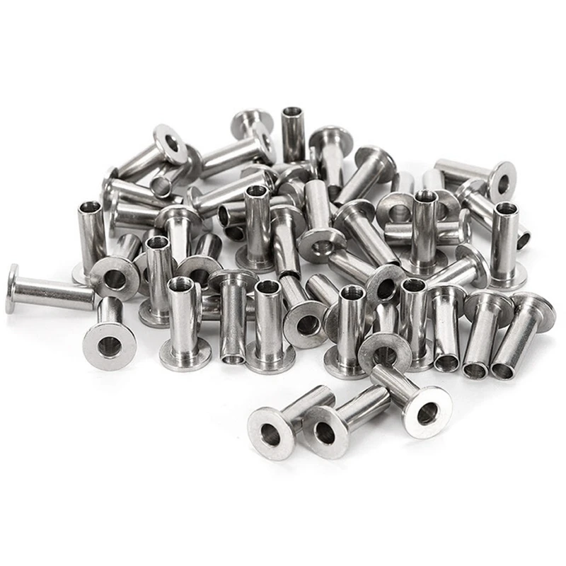 Защитные рукава из нержавеющей стали для 1/8 дюймовых кабельных перил деревянные