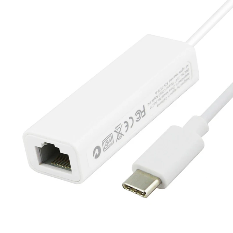 Проводная сетевая карта USB Type-C к RJ45 10/100 Мбит/с | Компьютеры и офис