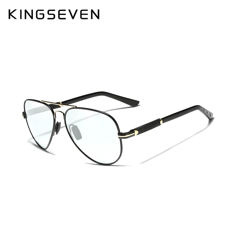 Солнцезащитные очки KINGSEVEN Мужские поляризационные алюминиевые фотохромные