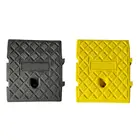 Портативные легкие панцирные пандуры, комплект тяжелых пластиковых пороговых пандусов для автомобилей, прицепов, грузовиков, велосипедов, мотоциклов