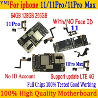 for iphone 1111 pro 11 pro max 64gb128gb256gb motherboard without with face id logic board no id account plate full chips