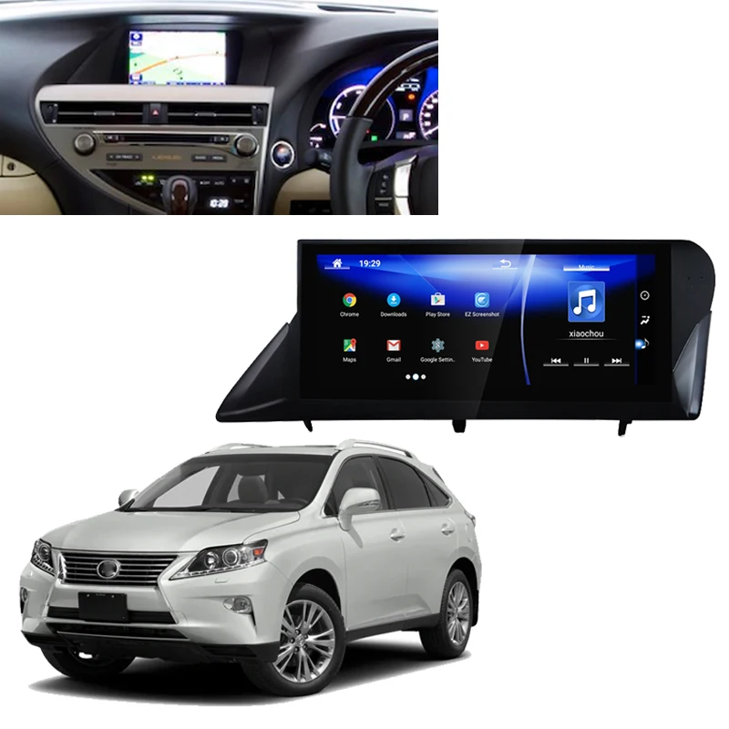 LiisLee автомобильный мультимедийный плеер GPS аудио радио для Lexus RX 350 AL10 2009 ~ 2011 RHD CarPlay