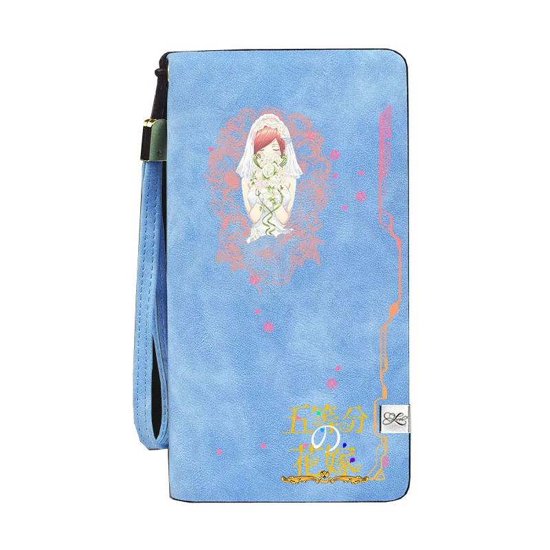 12 Quintuplets женские портмоне из искусственной кожи короткий кошелек Kawaii ID Card Holder Nakano Miku Money Phone сумки - Цвет: 12