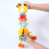 cartoon baby toys 0 12 months bed stroller baby mobile hanging rattles newborn plush infant toys for baby boys girls gifts