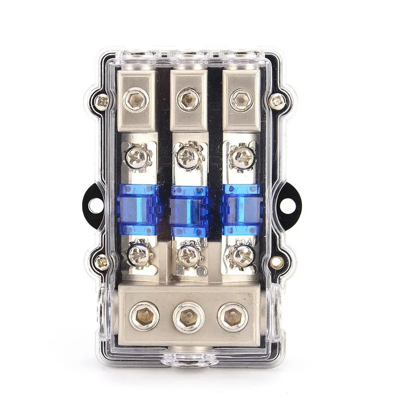 DC12-32V 60A Универсальный 3Way страховочный блок предохранителей для сиденья