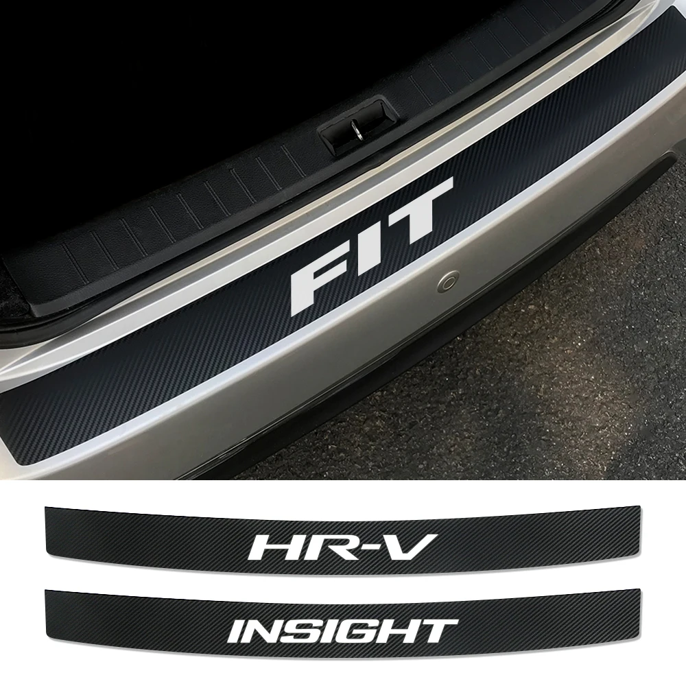 Багажник автомобиля задний бампер наклейки для Honda Fit Odyssey город Mugen HR V CR Джаз