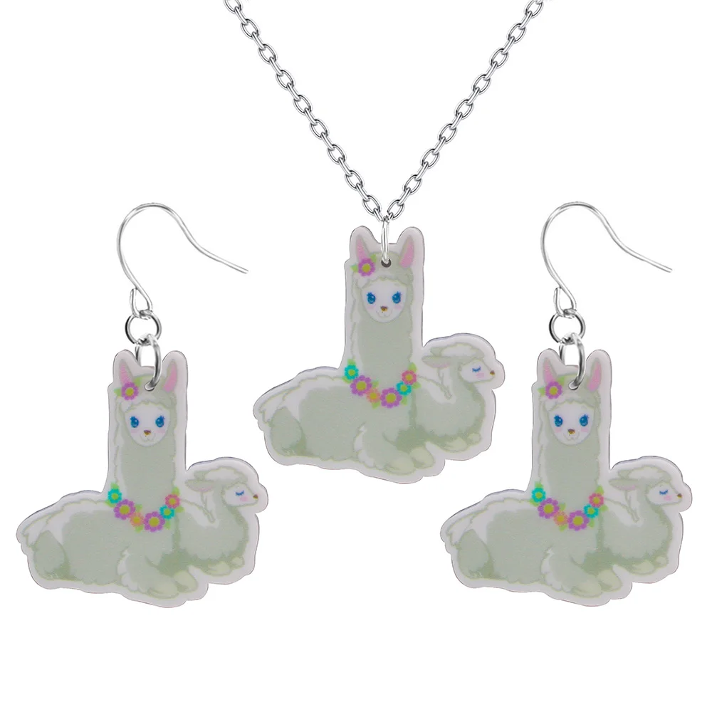 Новинка 2019 модная Подарочная бижутерия для девочек милые серьги альпака