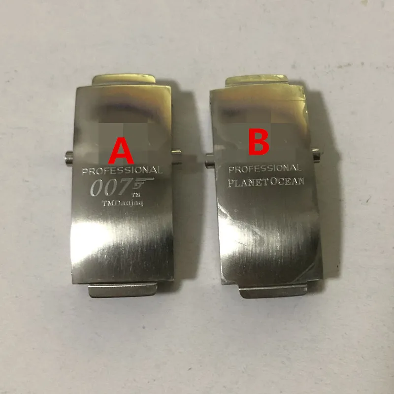 Мужская Супер стальная пряжка для часов seahorse складная Пряжка из нержавеющей