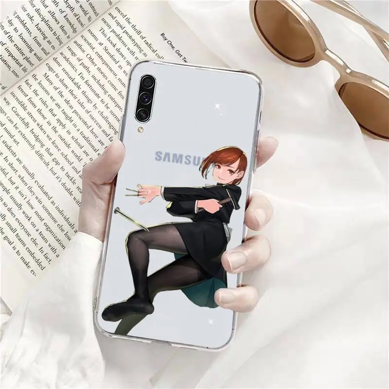 

Jujutsu Kaisen Satoru Phone Case Transparent for Samsung s9 s10 s20 Huawei honor P20 P30 P40 xiaomi note mi 8 9 pro lite plus
