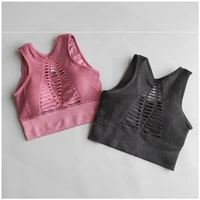 womens medium support cross back wirefree removable cups sport bra tops freedom seamless racerback yoga running sports bras