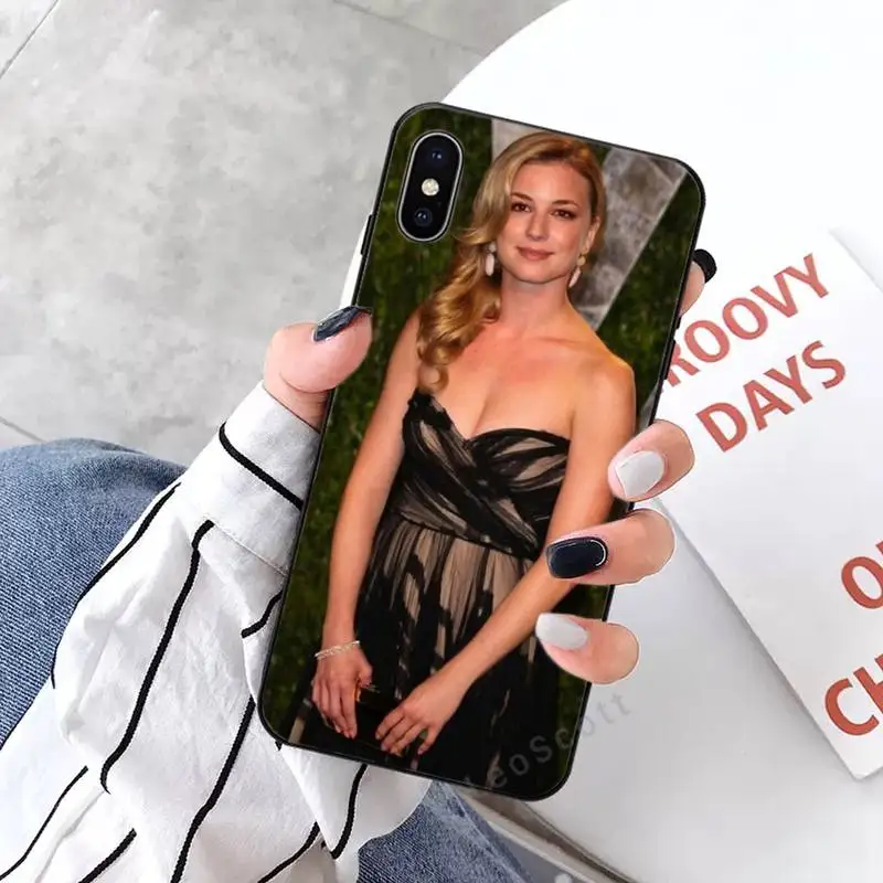

Emily VanCamp Phone Case for iPhone 11 12 mini pro XS MAX 8 7 6 6S Plus X 5S SE 2020 XR