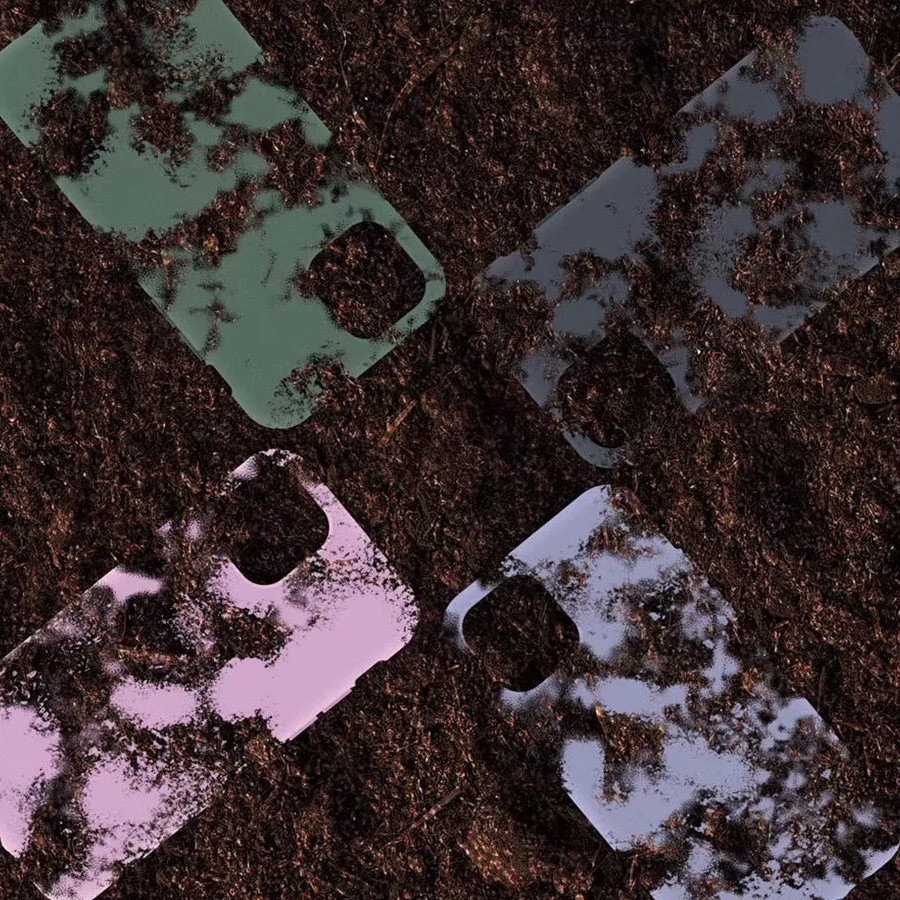 Биоразлагаемый мягкий силиконовый чехол для iPhone 11 Pro Max из пшеничной соломы для iPhone X XR XS Max, в ярких цветах 7 8 Plus On.