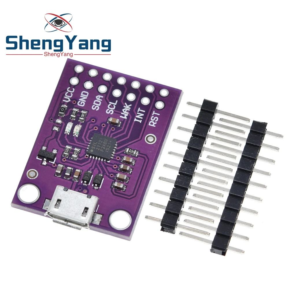 CP2112 плата отладки USB к SMBus I2C Модуль связи 2 0 MicroUSB 2112 оценочный комплект для