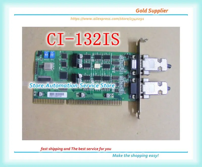 CI-132IS ISA Bus RS-422/485 Industrial Communication Two Serial Surge Photoelectric
