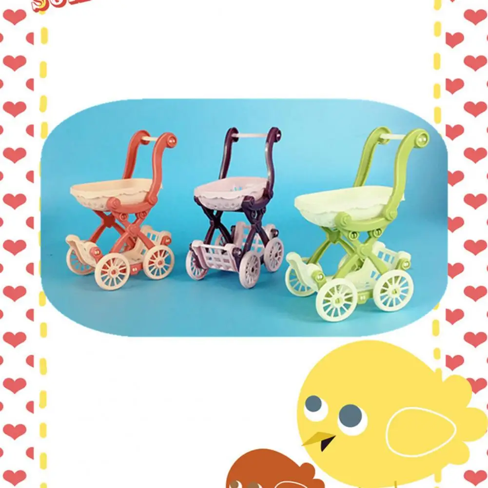 Детализированные эффективные аксессуары для кукол корзина покупок креативная