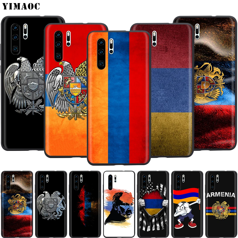 Силиконовый чехол YIMAOC с флагом армян для Huawei Mate 10 P8 P9 P10 P20 Lite Pro P Y7 Y9 Smart Mini 2017