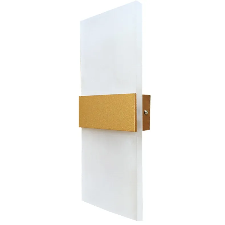 Светодиодная настенная акриловая прикроватная лампа приглушаемый светильник