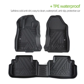 Car Floor Mat For Subaru Forester 2019-2021 Waterproof Anti-dirty Wearable Lnterior Ssupplies Decorative Accessories