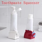 Устройство для вращения зубной пасты, Многофункциональный пластиковый диспенсер для тюбиков, выдавливатель для очищения лица, аксессуары для ванной комнаты
