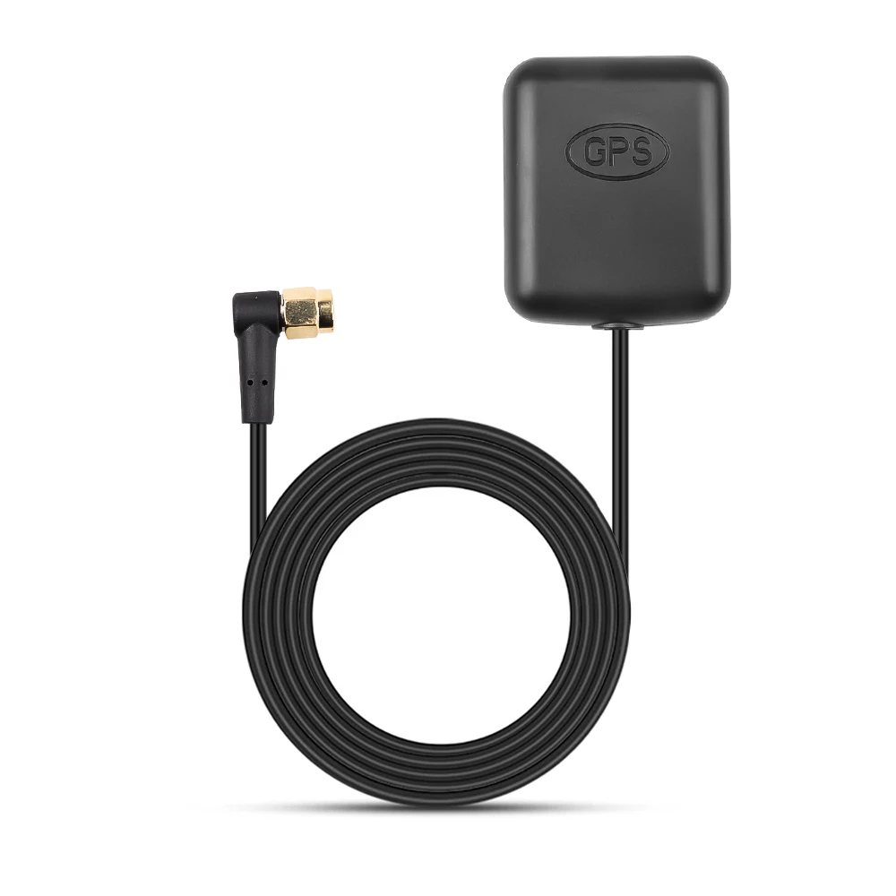 

Car Gps Antenna SMA Connector 2M Cable Gps Receiver Auto Aerial Adapter with 90 Degree connector for Car Navigation Player DVR