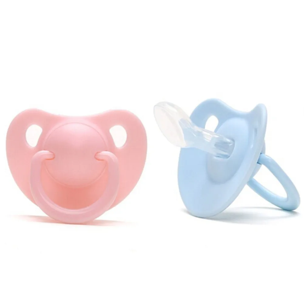 1 шт. уход за ребенком младенец соска малыша Плоская Круглая силиконовый гель