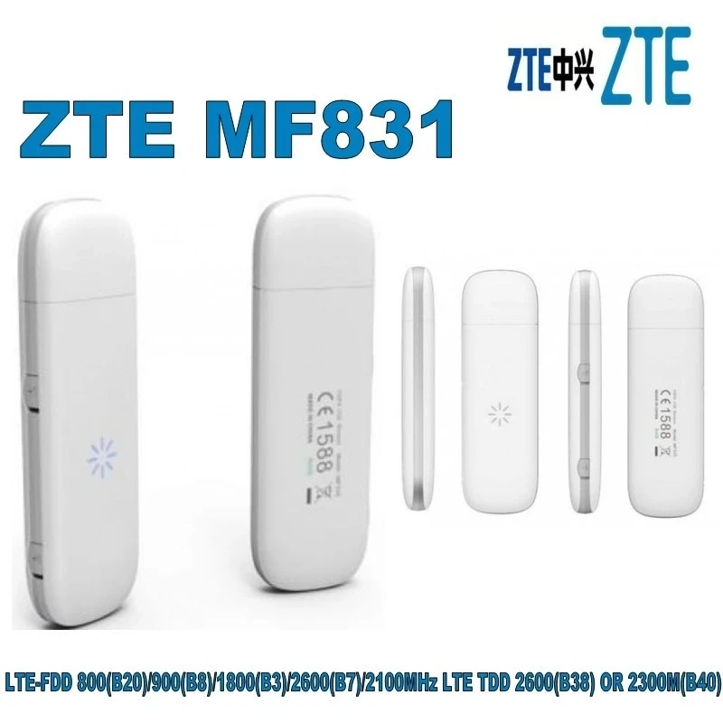 ZTE MF831 4G LTE FDD 900/1800/2600 /