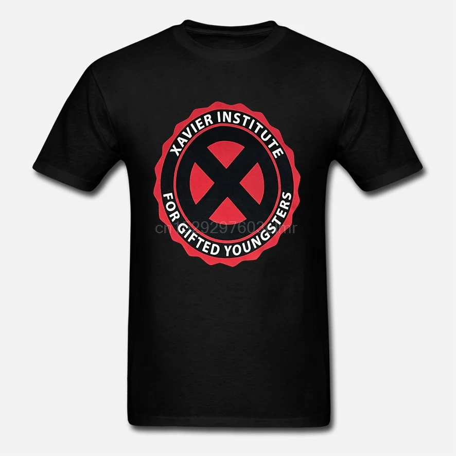 Лето 2019 известный бренд официальная Мужская футболка унисекс с логотипом Ксавье