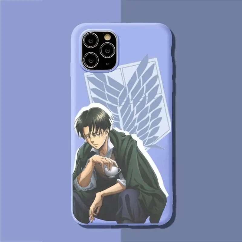 

Anime Japanese Attack on Titan Phone Case for iphone 11 12 mini pro max 7 8 plus 6 6s x xs max xr coque