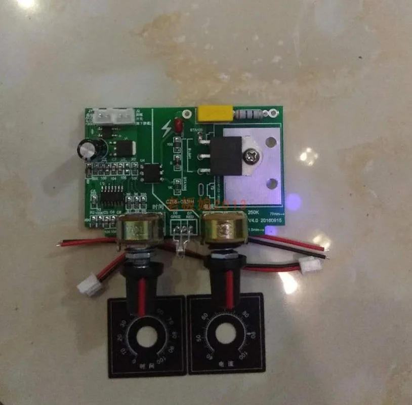 Плата управления трансформатором точечной сварки сделай сам плата временем и