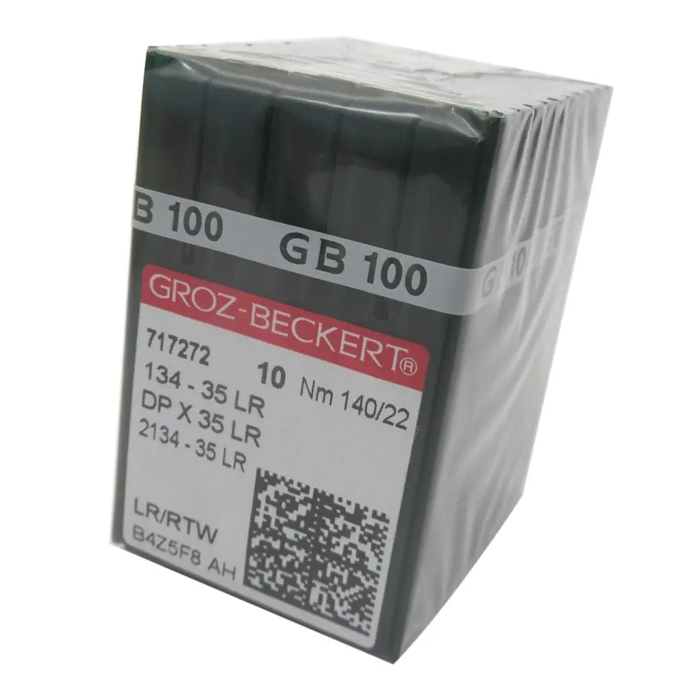 100 Groz-Beckert 134-35LR, DPX35LR кожаные швейные иглы подходят для PFAFF& ADLER
