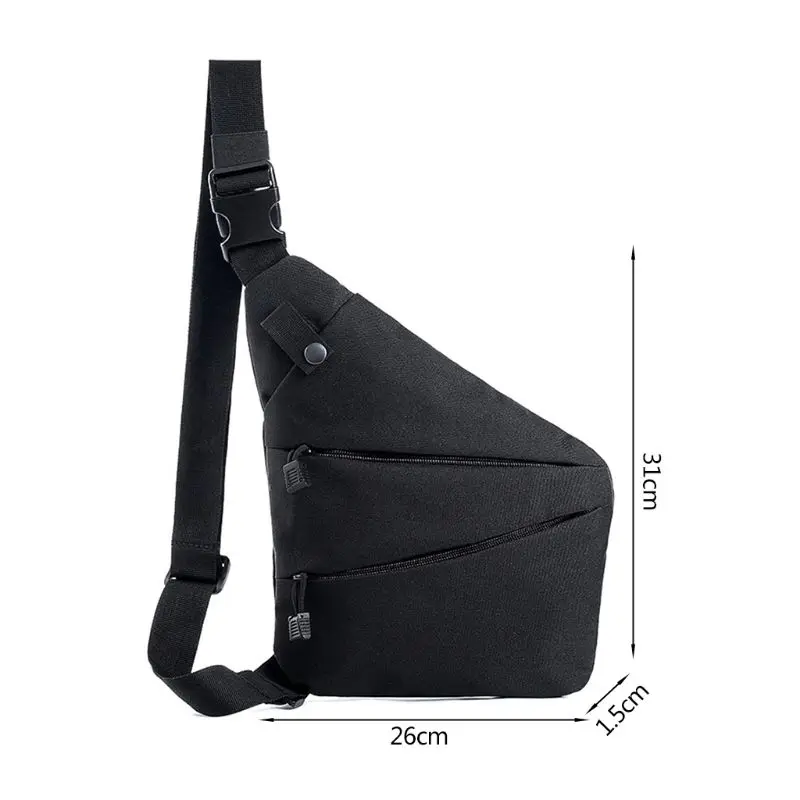

Multifunctional Concealed Chest Bag Storage Bag Anti-Theft Hunting Left/Right Shoulder Bag For Men