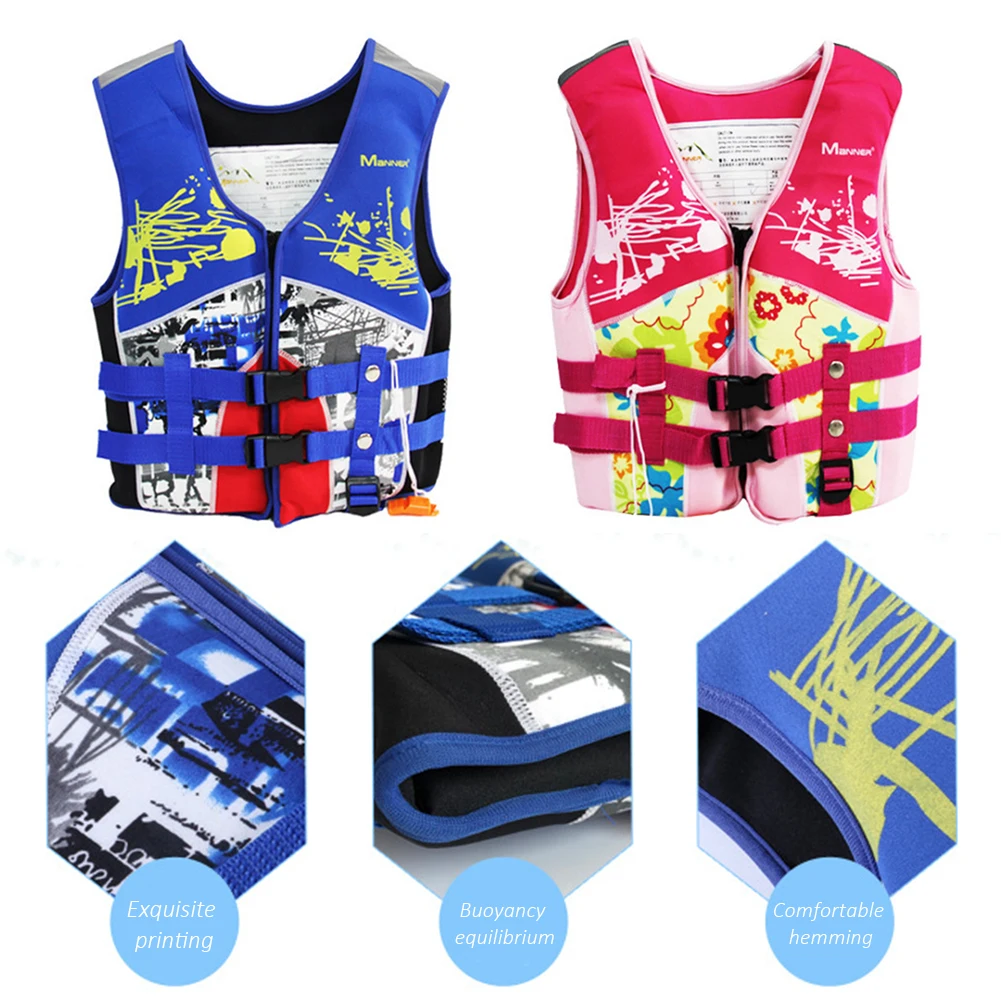 

Outdoor Swimming Boating Vest Children Kids Fishing Summer Surfing Life Jacket Water Safety Products Accessories