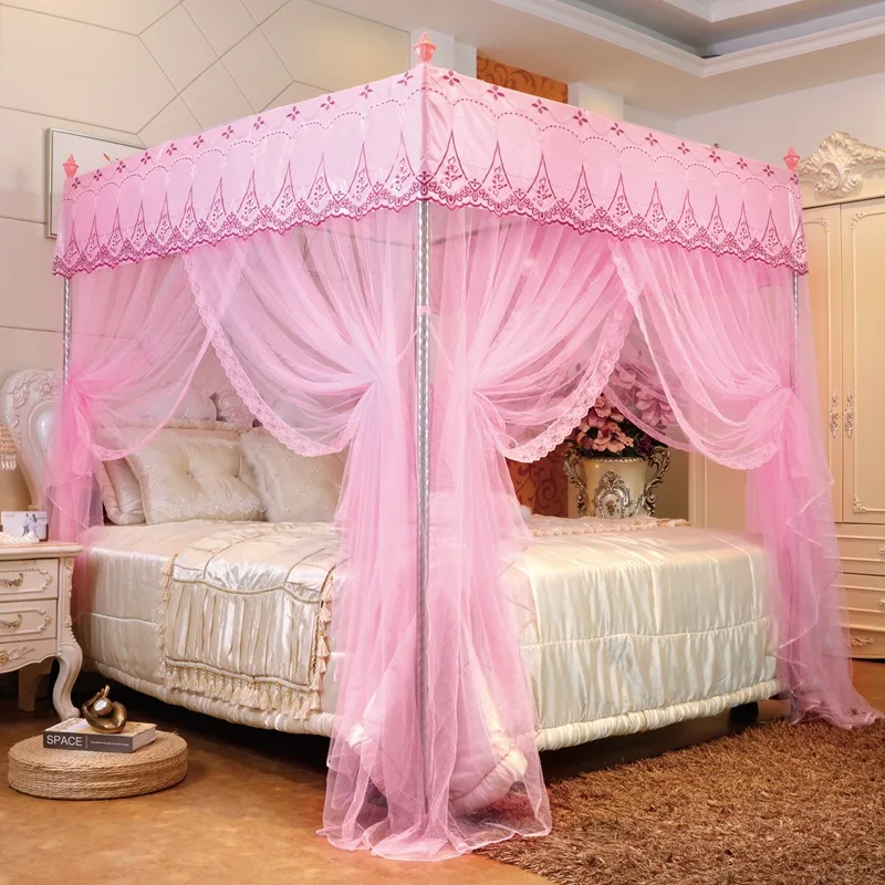 Новый москитная сетка от насекомых палатка бытовой В стиле принцессы 3-дверный в