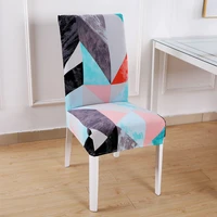 2020 new style stretch chair cover for dining room office banquet chair protector elastic material armchair cover