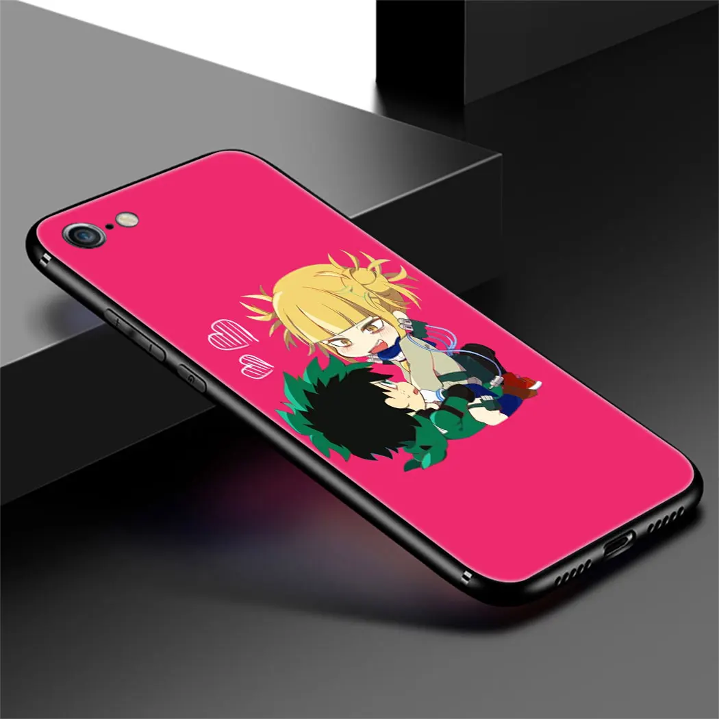 Мягкий силиконовый чехол IYICAO My hero Academy для iPhone 11 Pro Max XR X XS 6 6S 7 8 Plus 5 5S SE |
